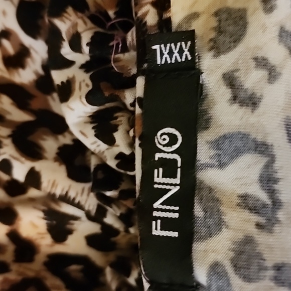 Womens Plus Finejo top - Picture 4 of 6